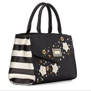 Betsey Johnson Pushing Daisies satchel